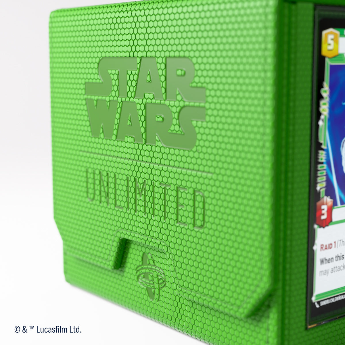 Gamegenic Star Wars: Unlimited Double Deck Pod Premium Deck Box - Green