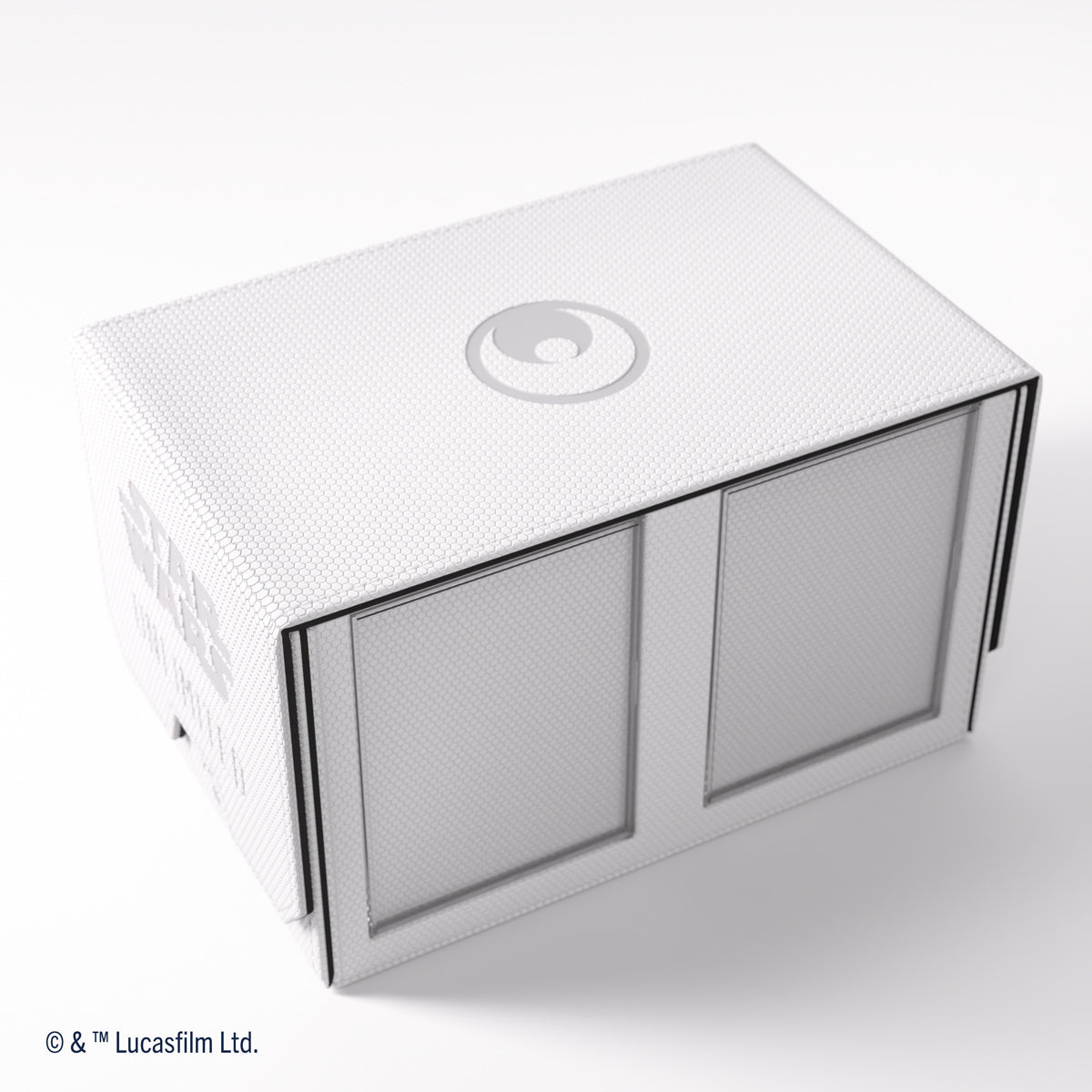 Gamegenic Star Wars: Unlimited Double Deck Pod Premium Deck Box - White / Black