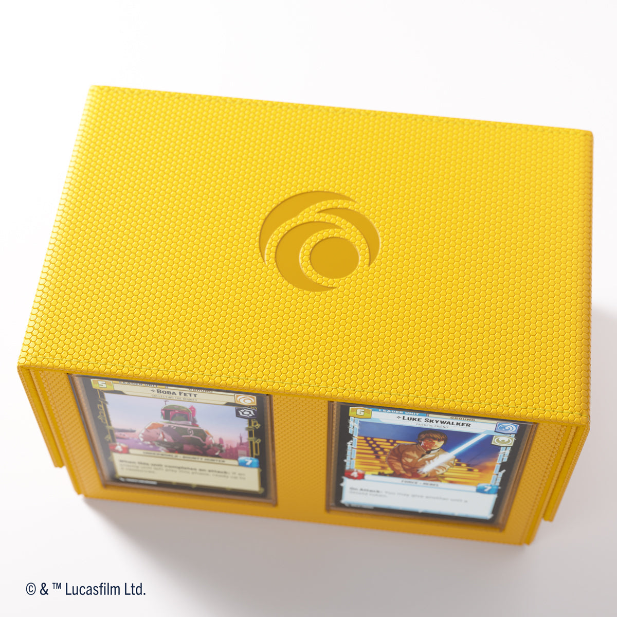 Gamegenic Star Wars: Unlimited Double Deck Pod Premium Deck Box - Yellow