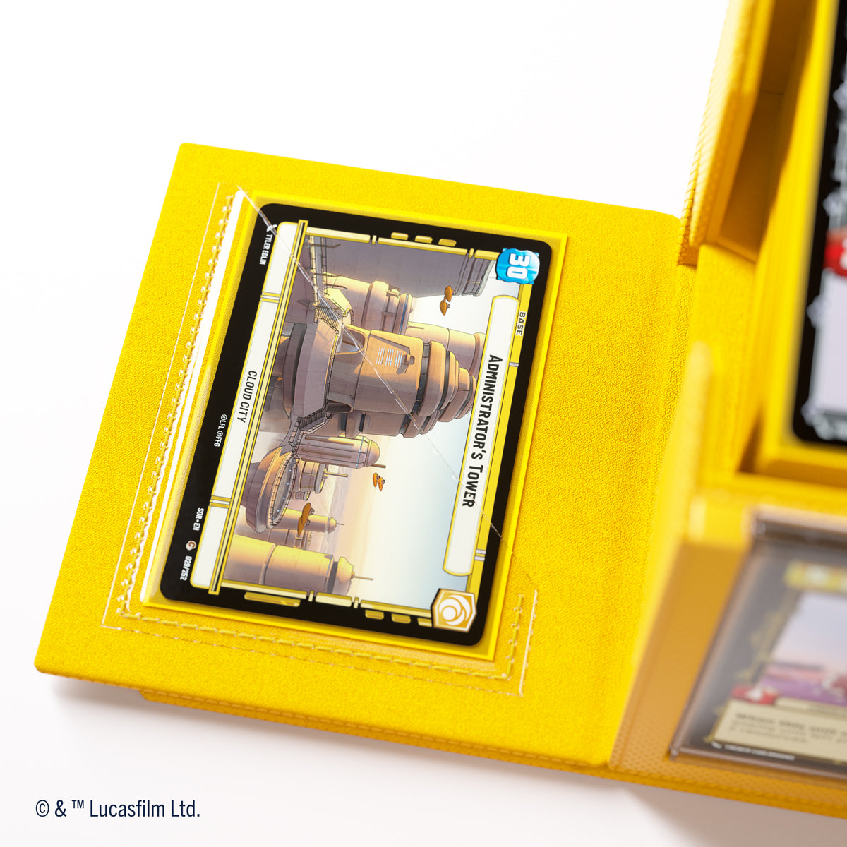 Gamegenic Star Wars: Unlimited Double Deck Pod Premium Deck Box - Yellow