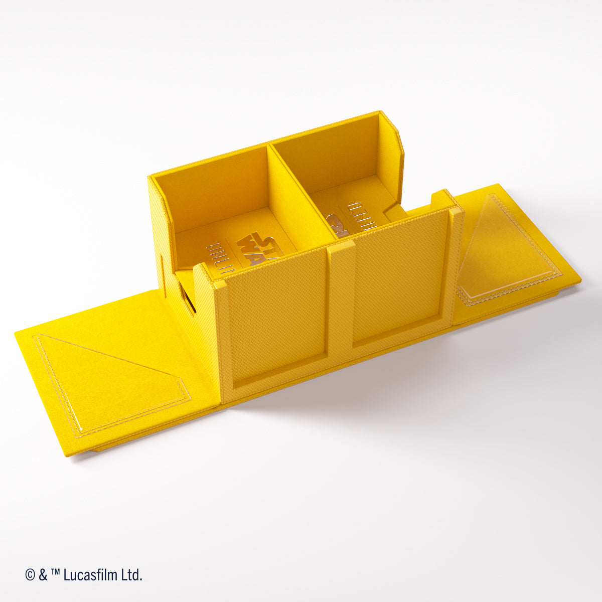 Gamegenic Star Wars: Unlimited Double Deck Pod Premium Deck Box - Yellow