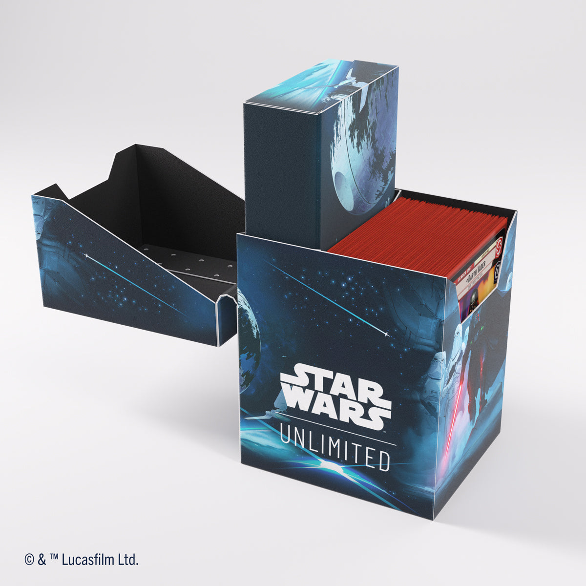 Gamegenic Star Wars: Unlimited Soft Crate Deck Box - Darth Vader