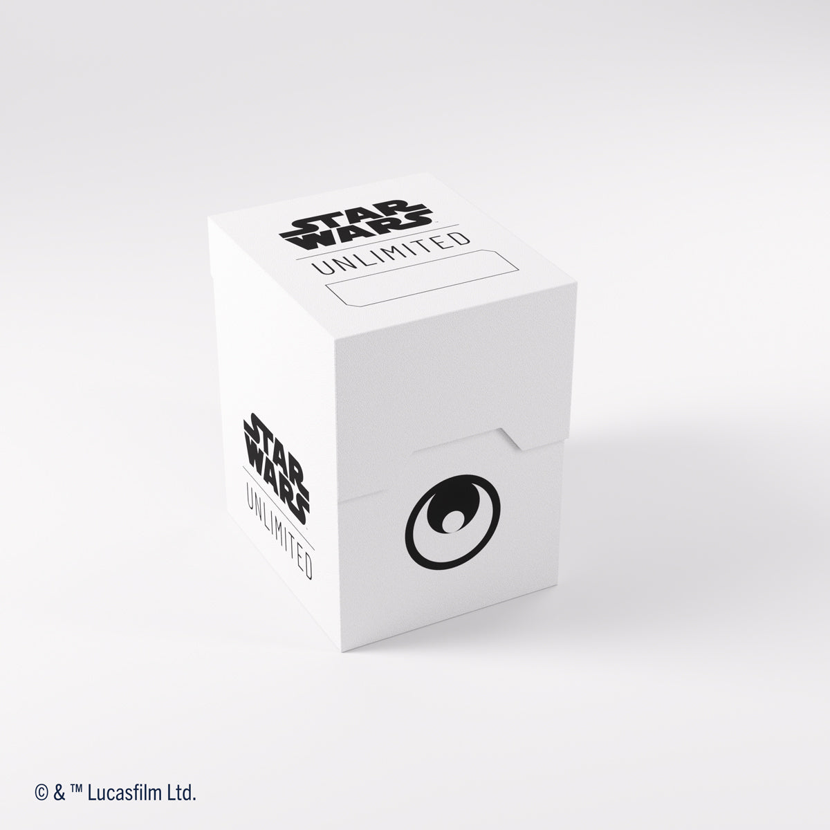 Gamegenic Star Wars: Unlimited Soft Crate Deck Box - White / Black