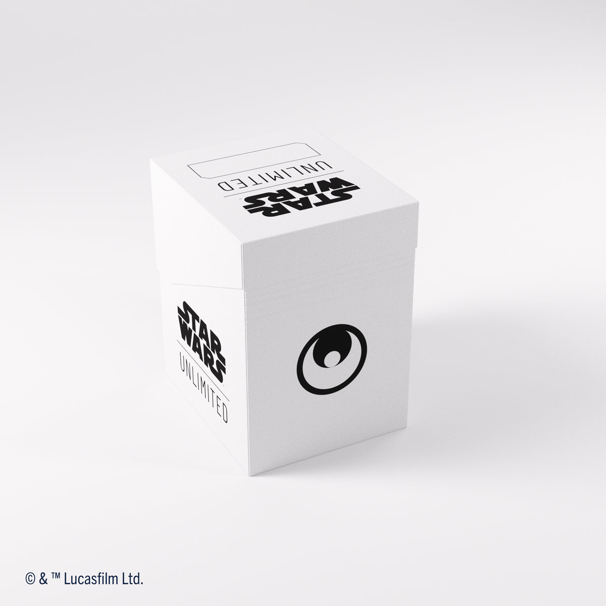 Gamegenic Star Wars: Unlimited Soft Crate Deck Box - White / Black