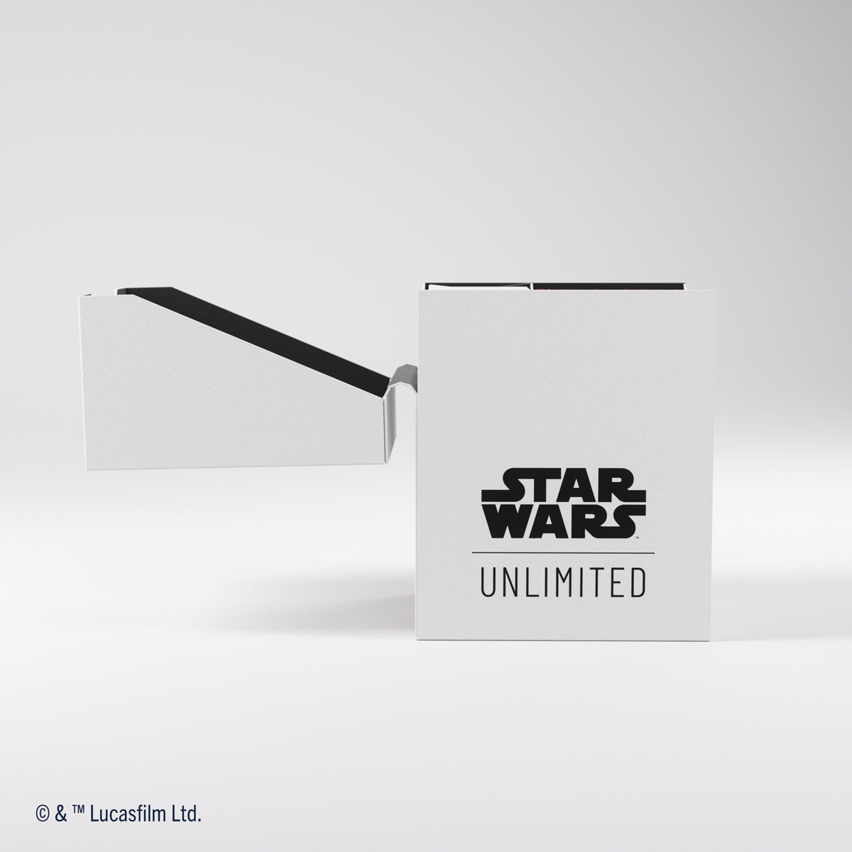 Gamegenic Star Wars: Unlimited Soft Crate Deck Box - White / Black