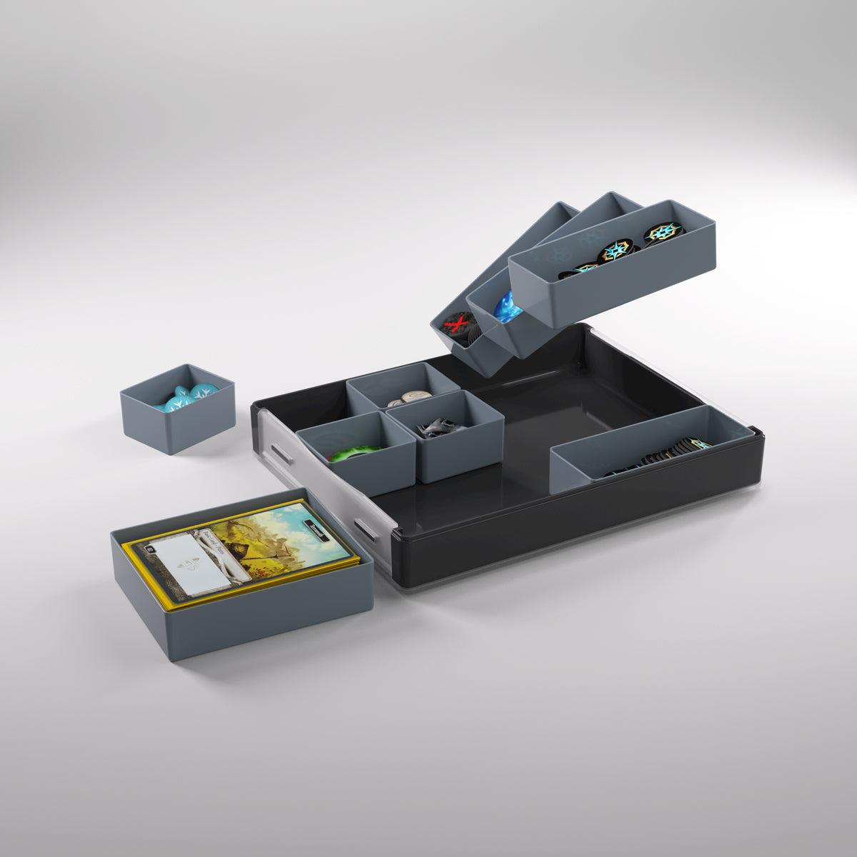 Gamegenic Token Silo Convertible Advanced Storage Box - Black