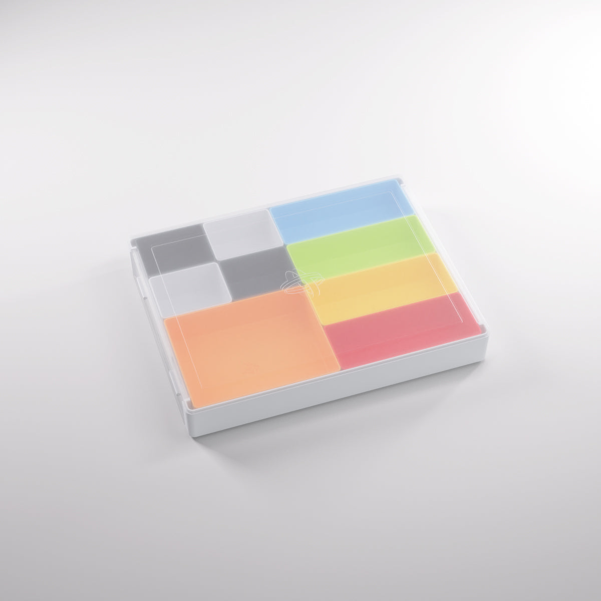 Gamegenic Token Silo Convertible Advanced Storage Box - White/Multicolour