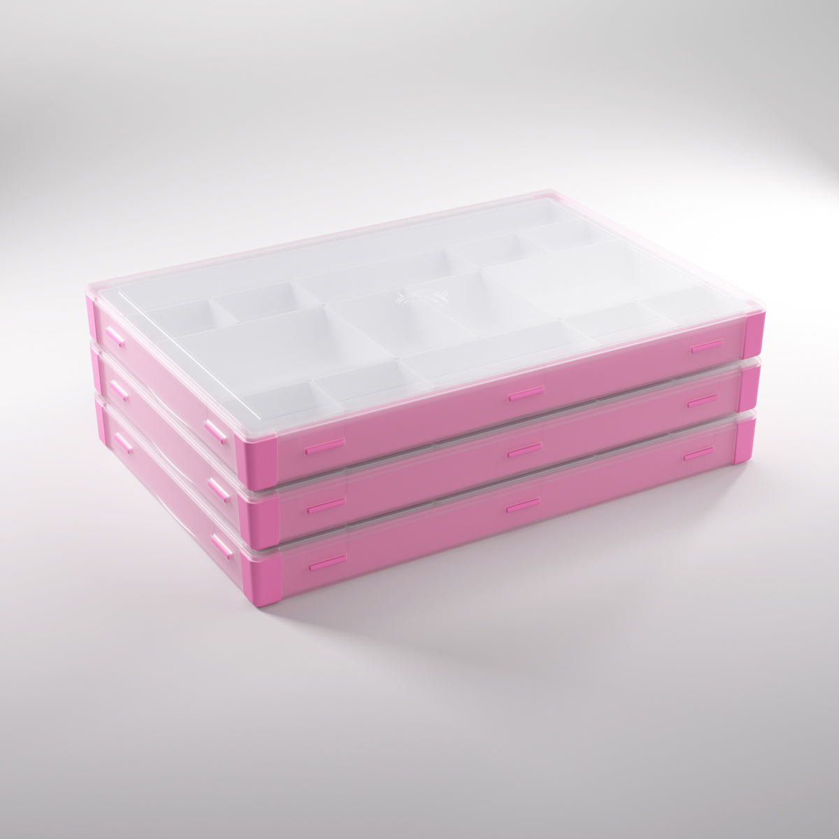 Gamegenic Token Silo XL Convertible Advanced Storage Box - Pink/White