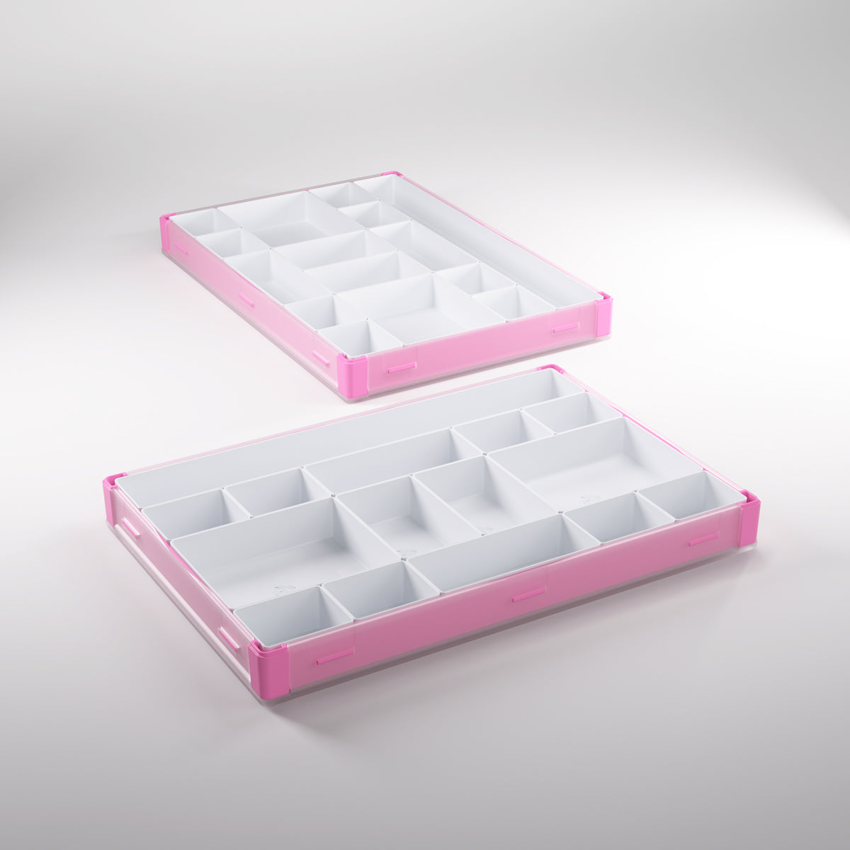 Gamegenic Token Silo XL Convertible Advanced Storage Box - Pink/White