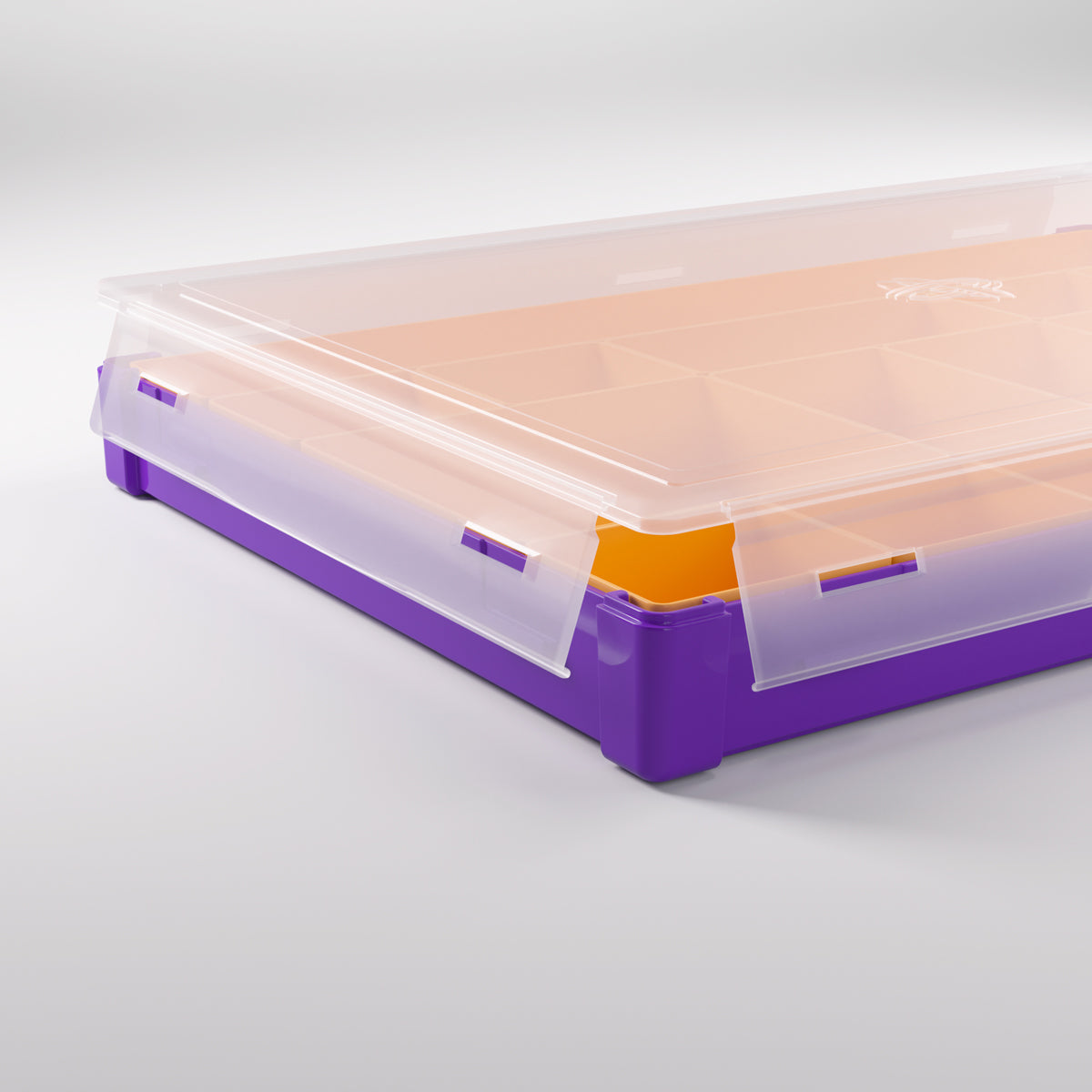 Gamegenic Token Silo XL Convertible Advanced Storage Box - Purple/Orange