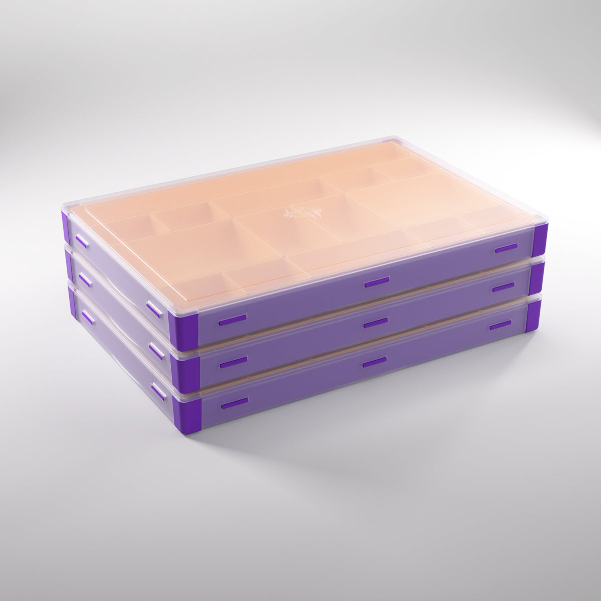 Gamegenic Token Silo XL Convertible Advanced Storage Box - Purple/Orange