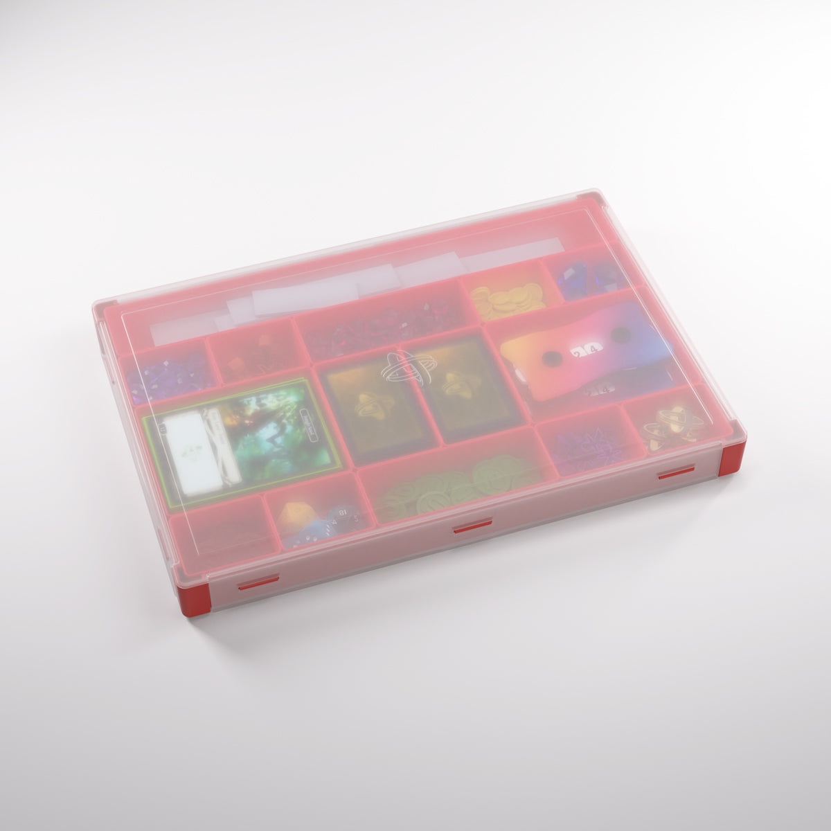 Gamegenic Token Silo XL Convertible Advanced Storage Box - Red