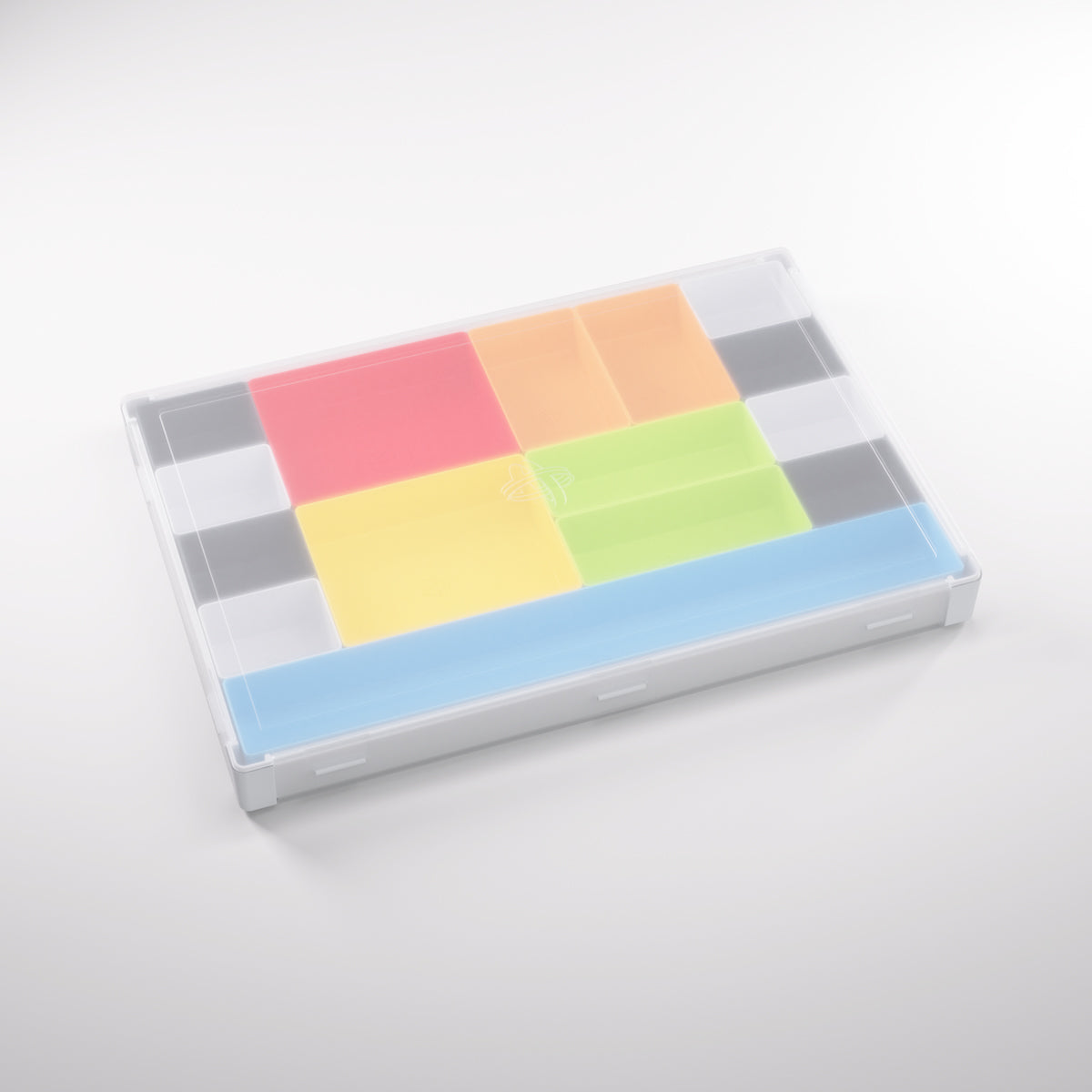 Gamegenic Token Silo XL Convertible Advanced Storage Box - White/Multicolour