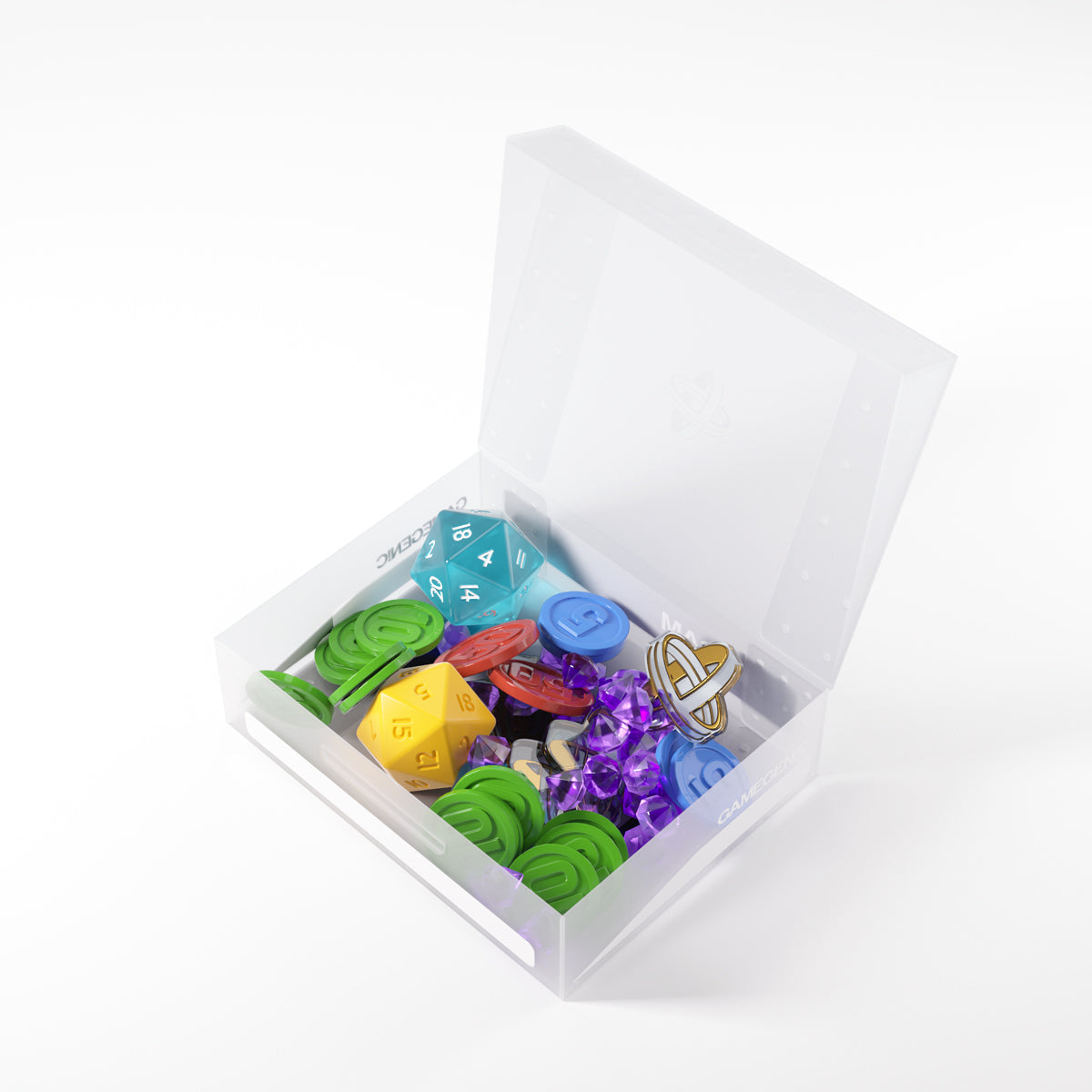 Gamegenic Token Holder Storage Box - Clear