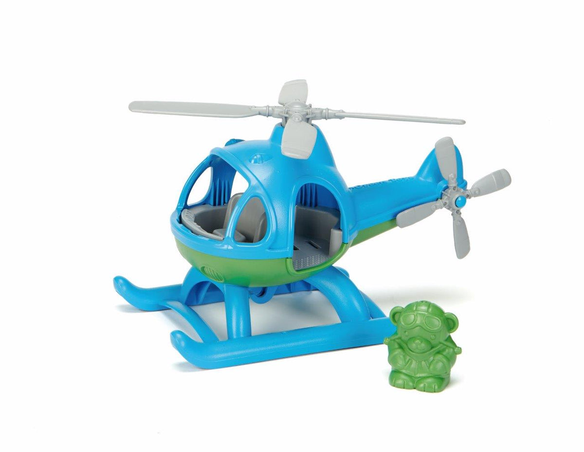 Helicopter - Blue (Green Toys)