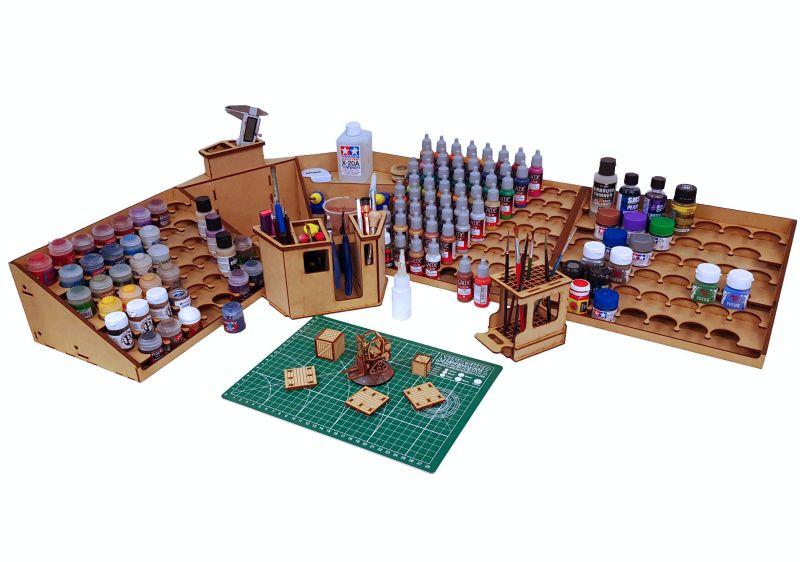 Miniature Scenery - Paint Rack 32mm