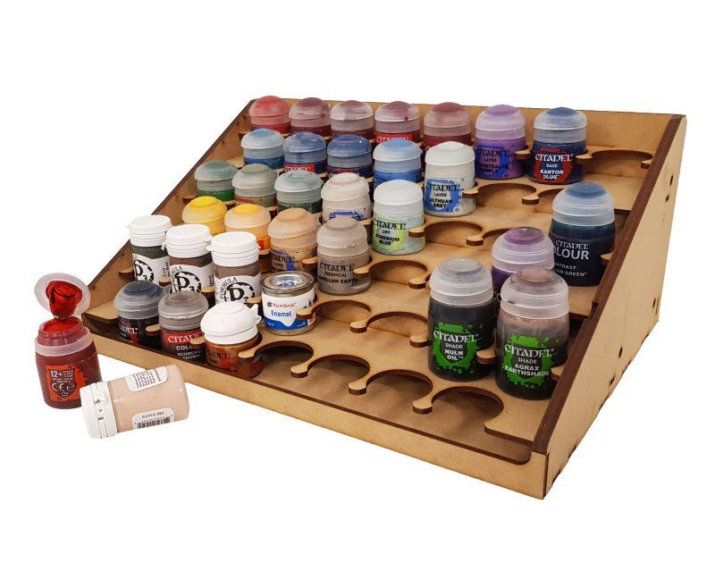 Miniature Scenery - Paint Rack 32mm