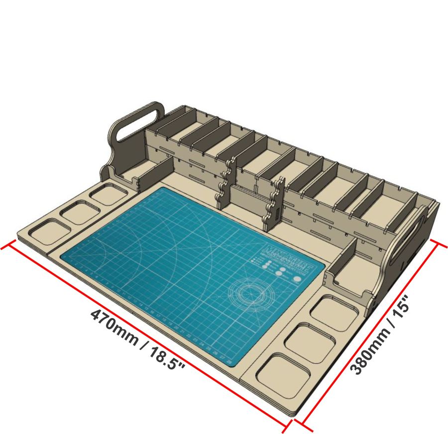 Miniature Scenery - Portable Workstation