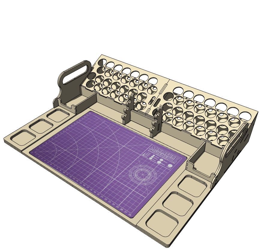 Miniature Scenery - Portable Workstation