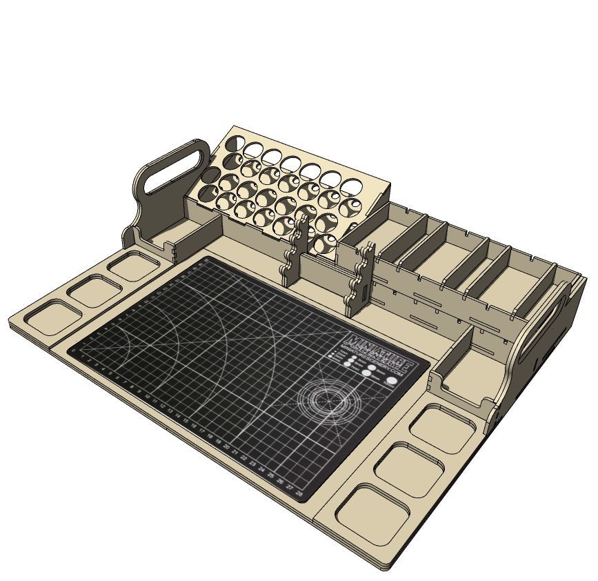 Miniature Scenery - Portable Workstation