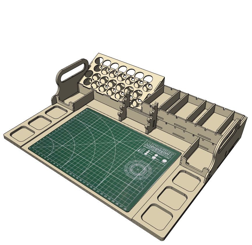 Miniature Scenery - Portable Workstation