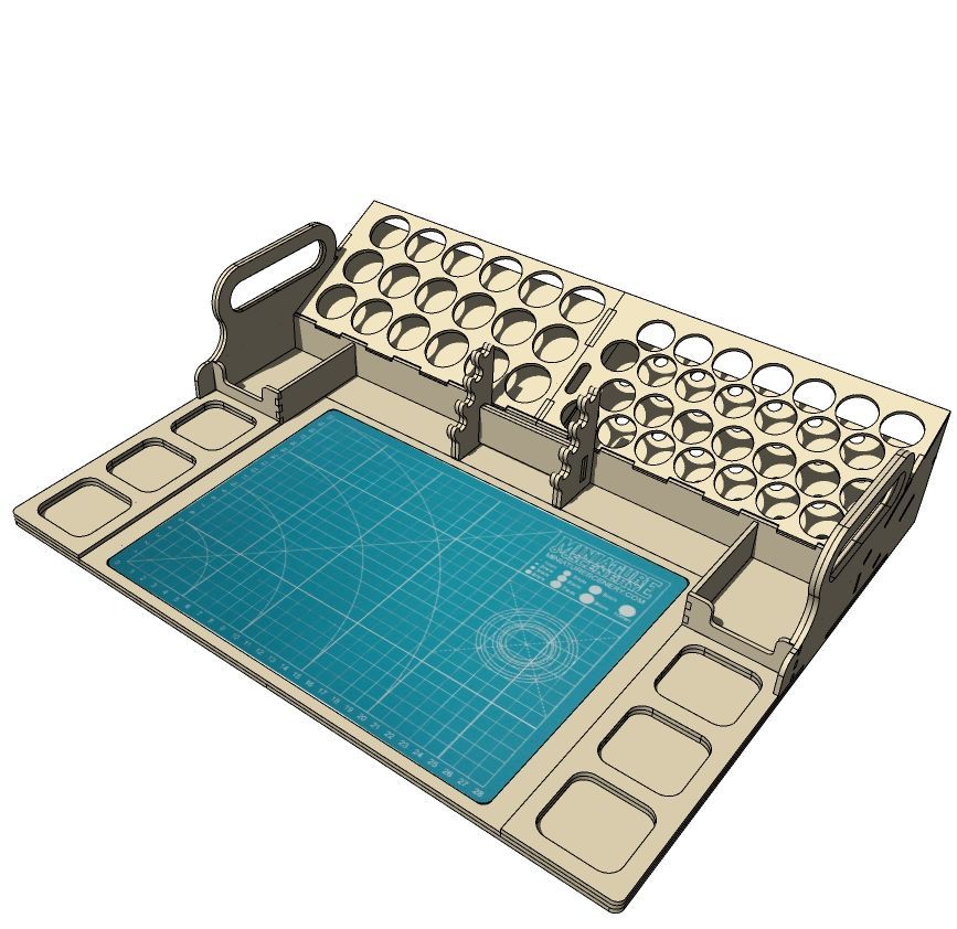 Miniature Scenery - Portable Workstation