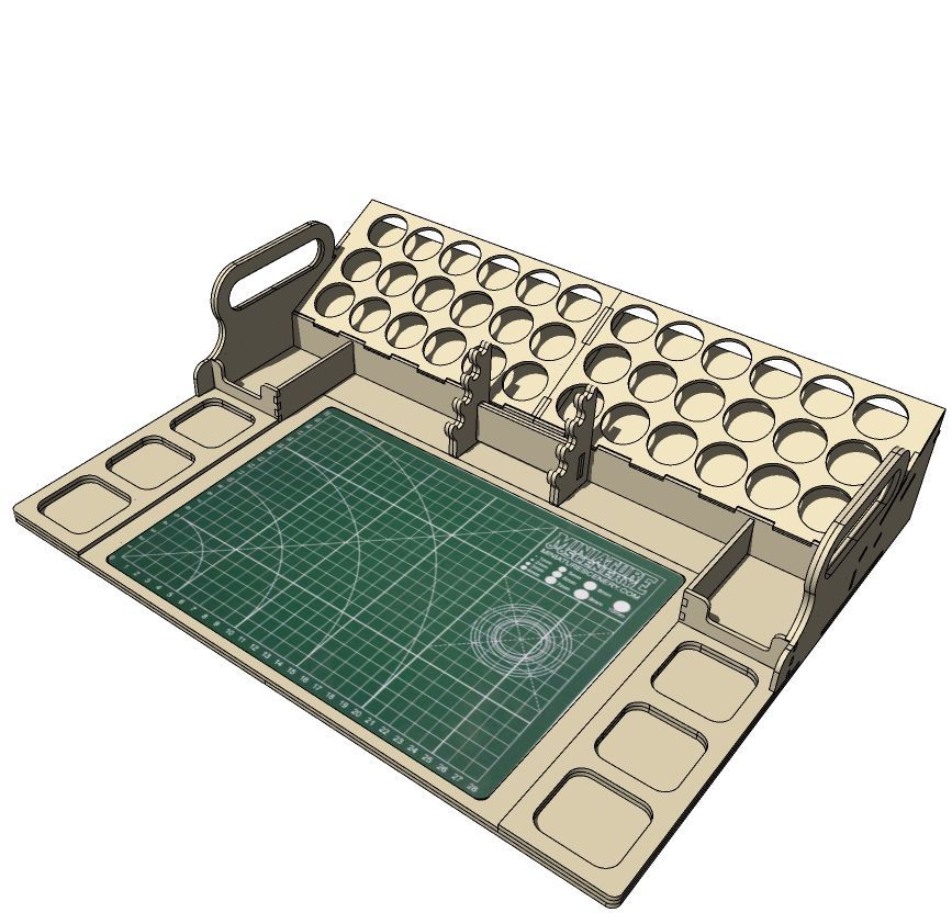 Miniature Scenery - Portable Workstation