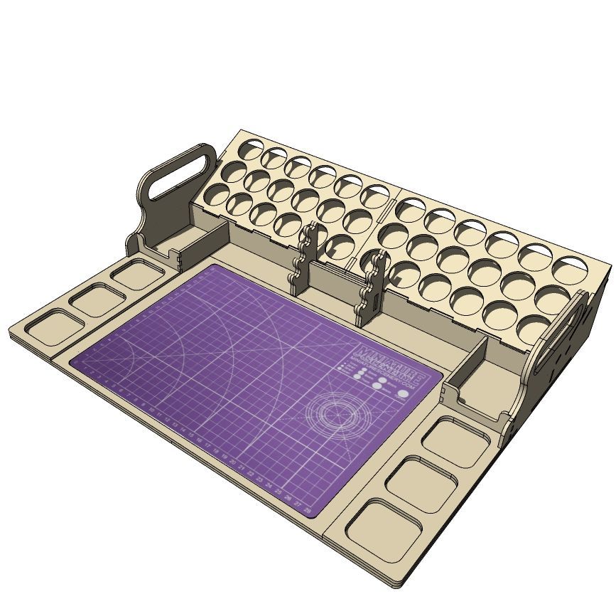 Miniature Scenery - Portable Workstation