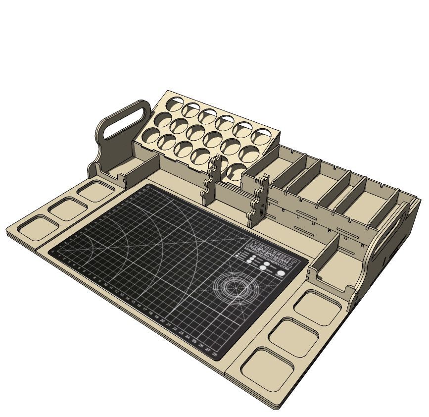 Miniature Scenery - Portable Workstation