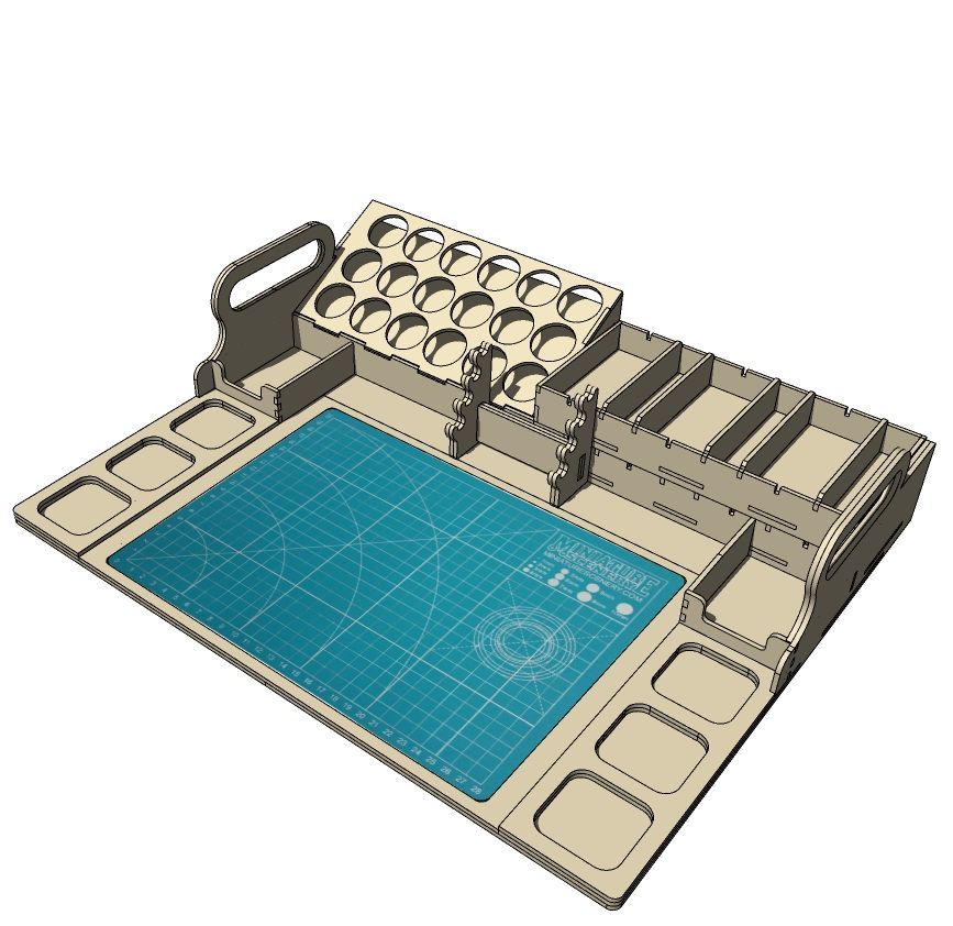 Miniature Scenery - Portable Workstation