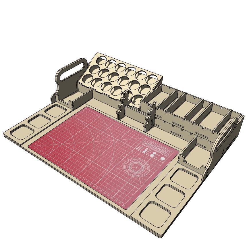 Miniature Scenery - Portable Workstation