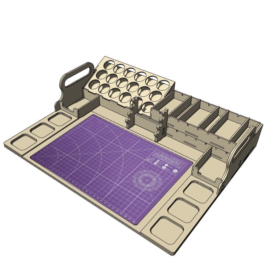 Miniature Scenery - Portable Workstation