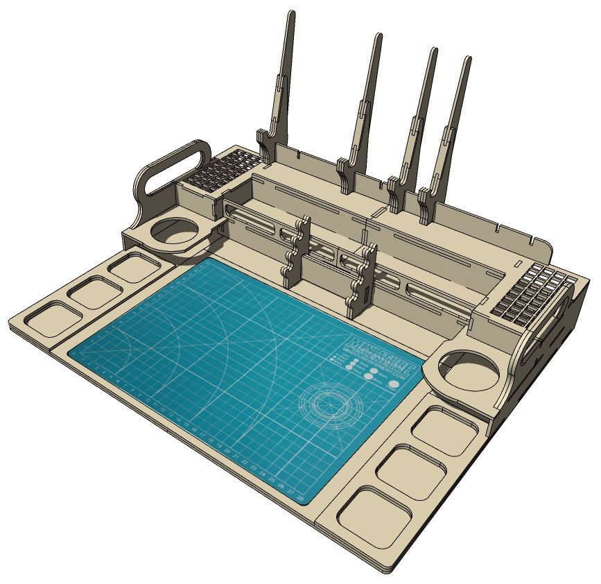 Miniature Scenery - Portable Workstation