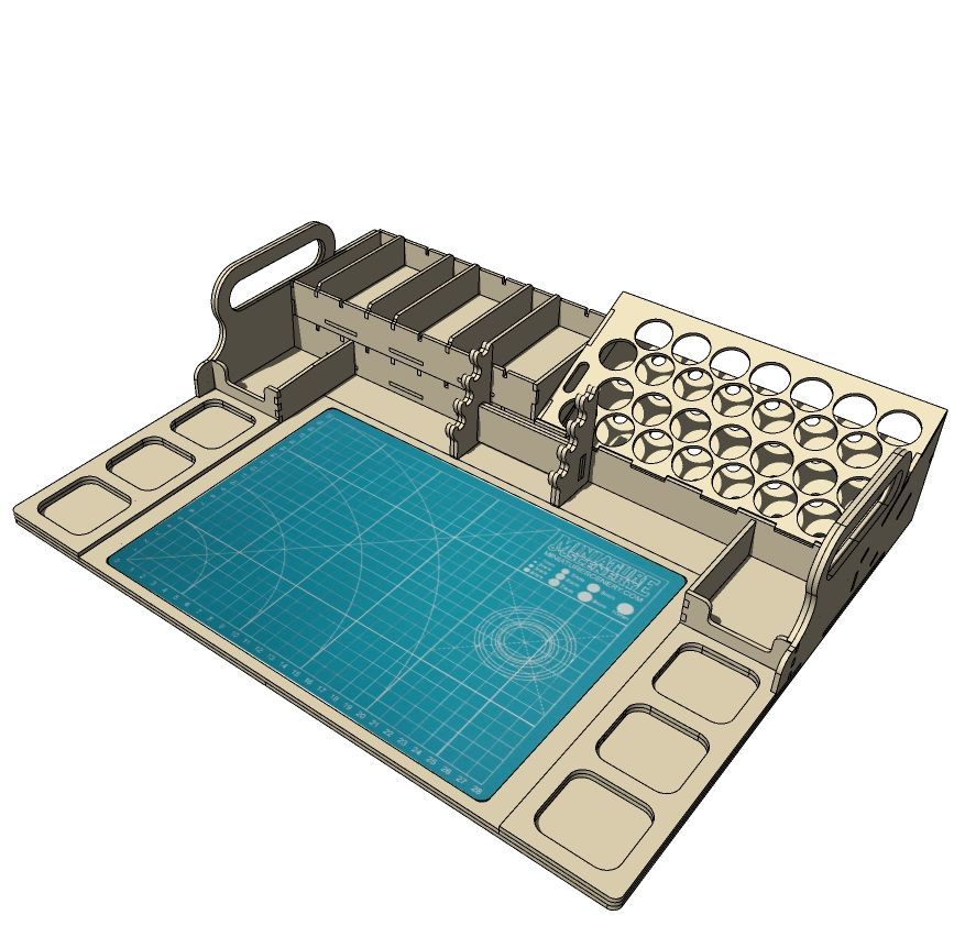 Miniature Scenery - Portable Workstation