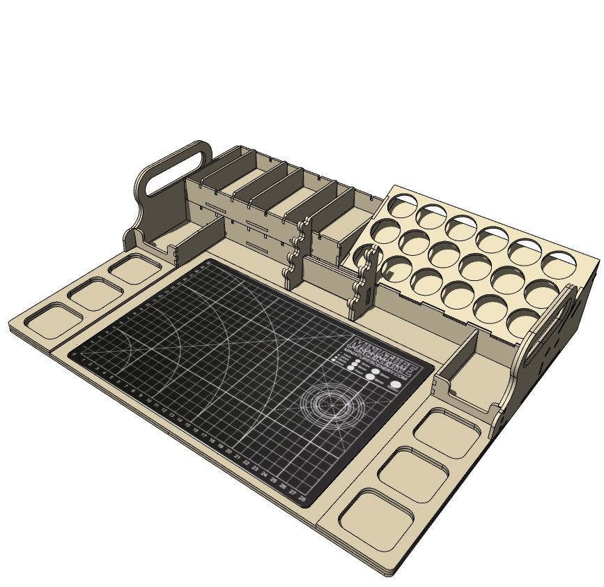 Miniature Scenery - Portable Workstation