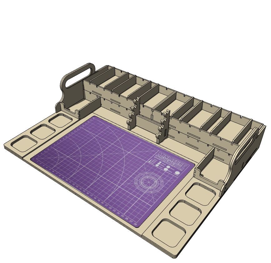 Miniature Scenery - Portable Workstation
