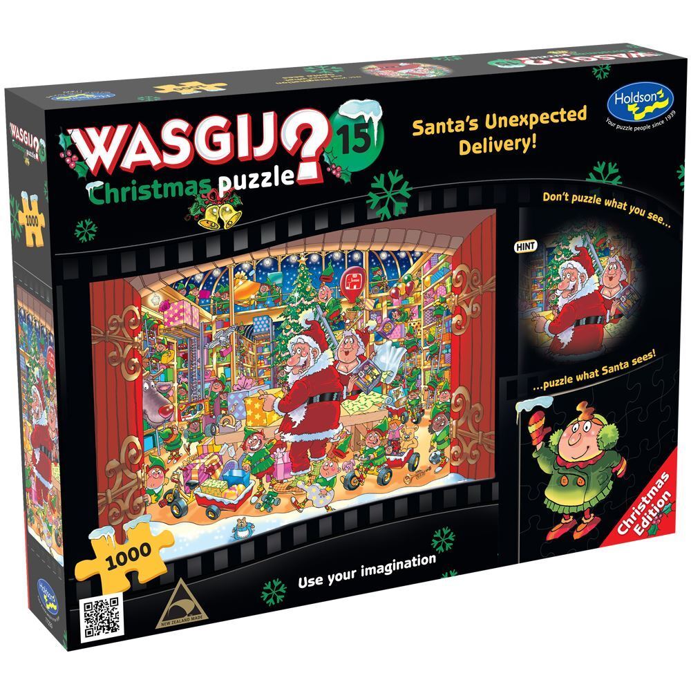 WASGIJ? Christmas #15 - Santa's Unexpected Delivery! 1000pc Puzzle