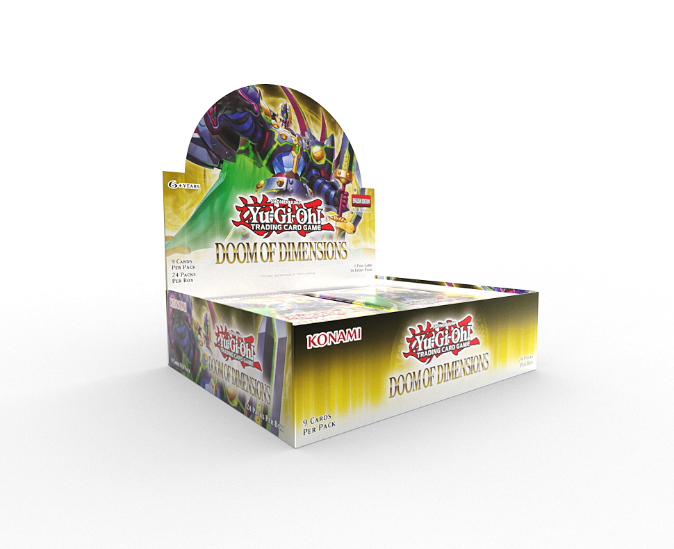 Yu-Gi-Oh! TCG: Doom of Dimensions - Booster Box (24 Booster Packs)
