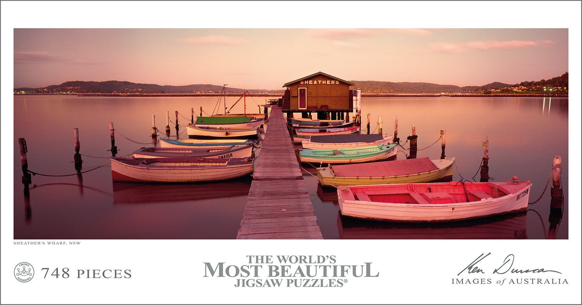 Ken Duncan Images of Australia - Sheathers Wharf, NSW 748pc Puzzle