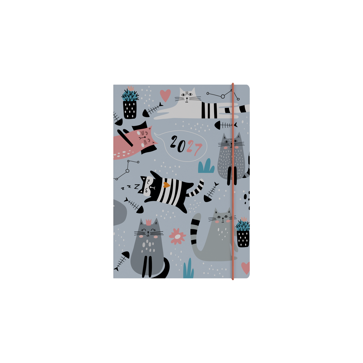 Collins 2027 Calendar Year Diary - Maru MR153.CT A5 WTV Cat