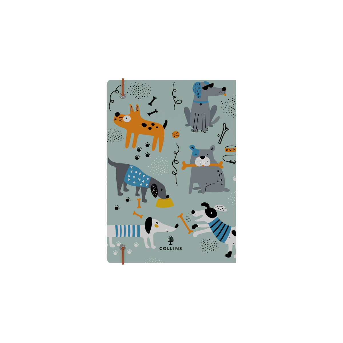 Collins 2027 Calendar Year Diary - Maru MR153.DG A5 WTV Dog