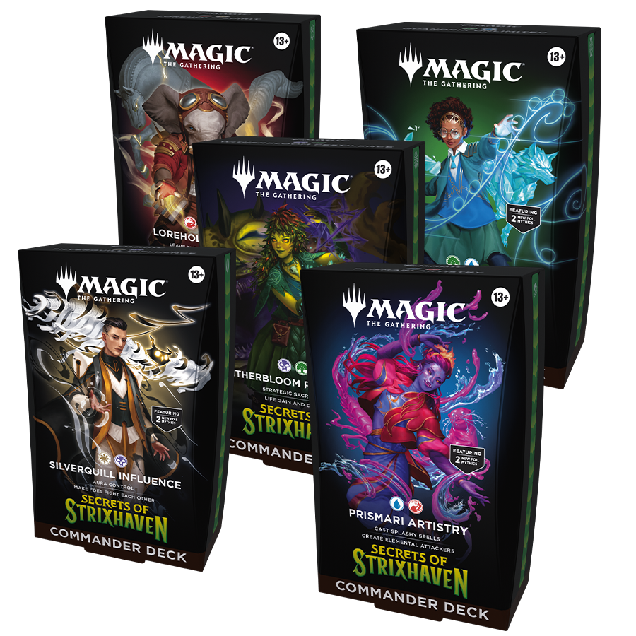 Magic MTG: Secrets of Strixhaven - Commander Deck