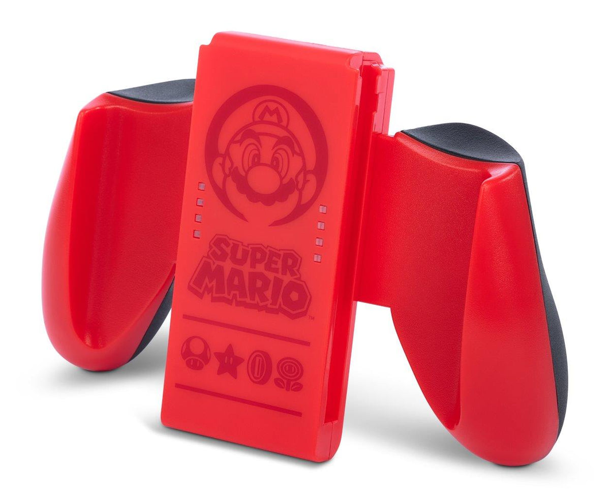 PowerA Joy-Con Comfort Grip for Nintendo Switch - Super Mario Red
