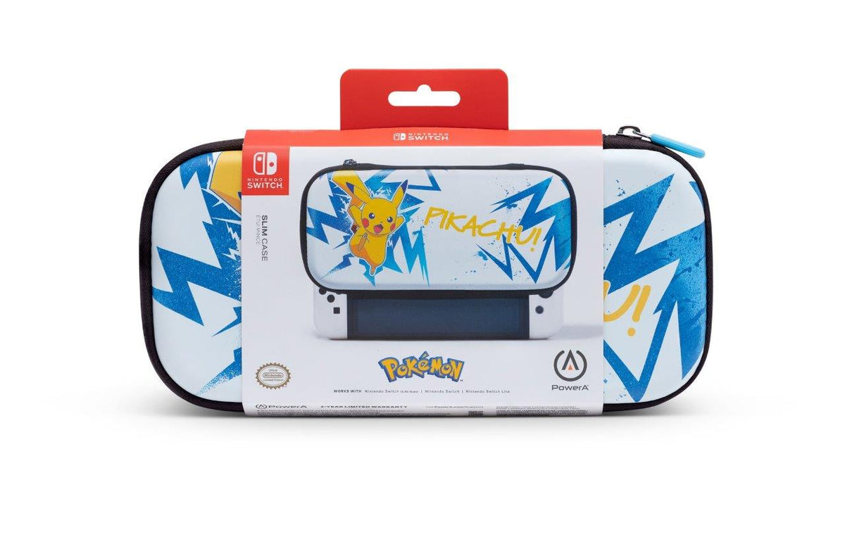 PowerA Slim Case for Nintendo Switch - Pikachu High Voltage