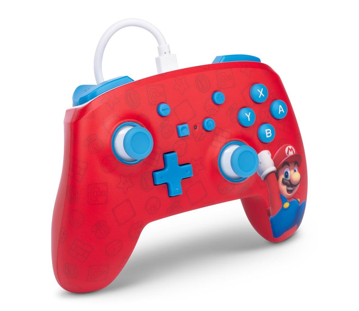 PowerA Enhanced Wired Controller for Nintendo Switch - Woo-hoo! Mario