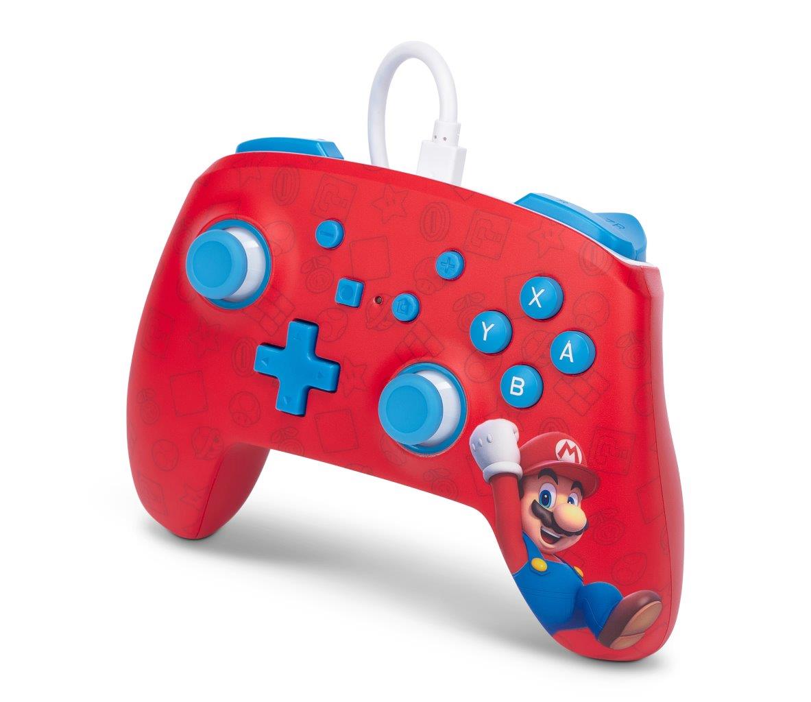 PowerA Enhanced Wired Controller for Nintendo Switch - Woo-hoo! Mario