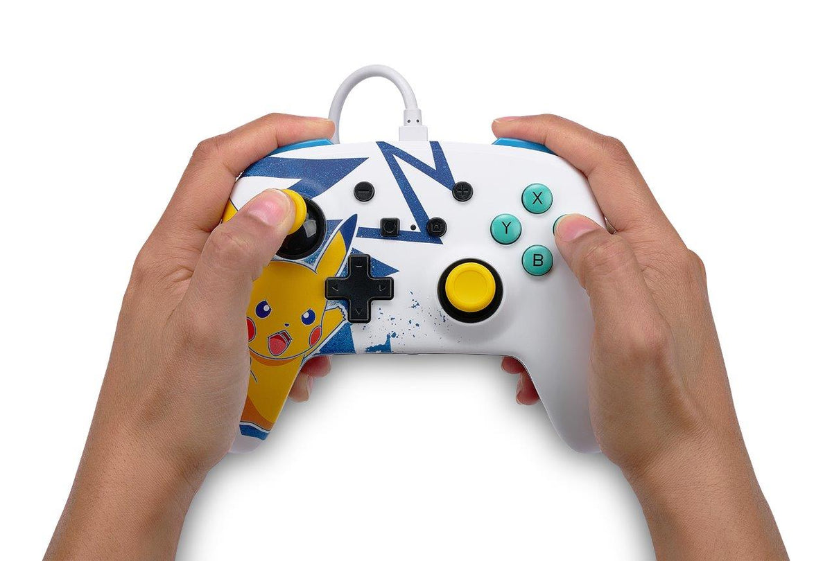 PowerA Enhanced Wired Controller for Nintendo Switch - Pikachu High Voltage