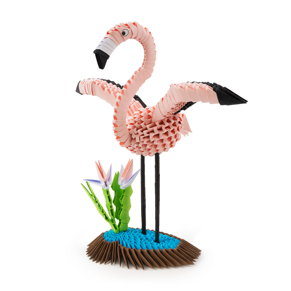 Flamingo (Origami 3D)