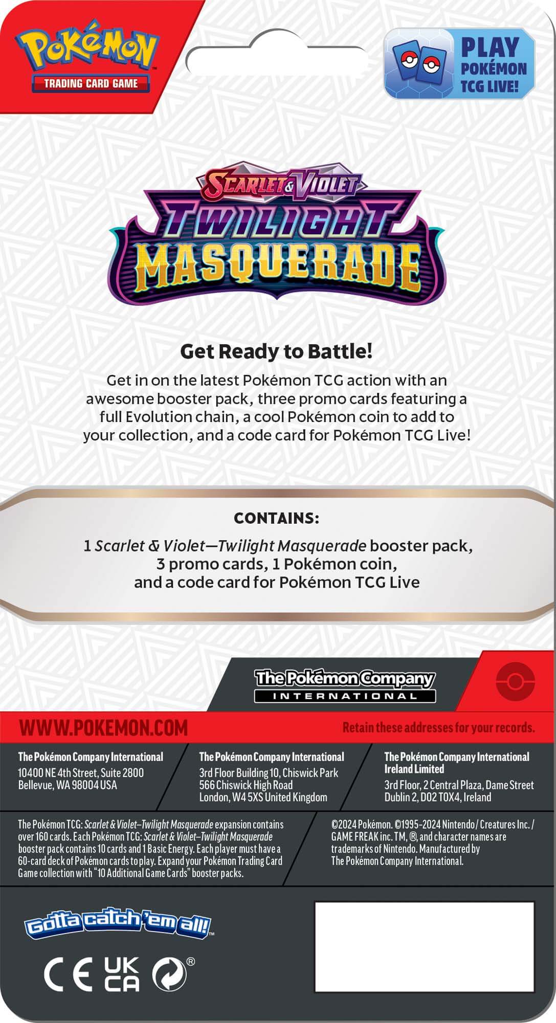 Pokemon TCG: Scarlet & Violet - Twilight Masquerade (Premium Checklane Blister)