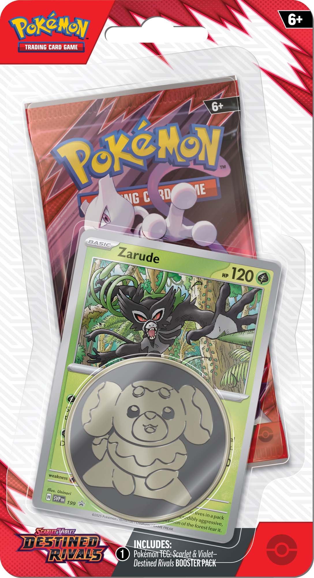 Pokemon TCG: Scarlet & Violet—Destined Rivals (Checklane Blister)